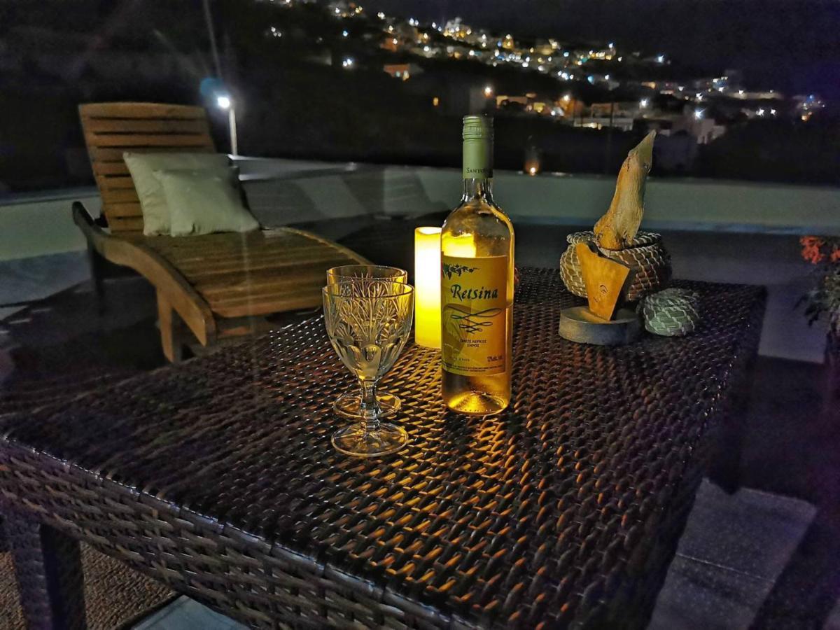 Karpimo Vineyard Villa With Heated Pool Éxo Goniá Екстериор снимка
