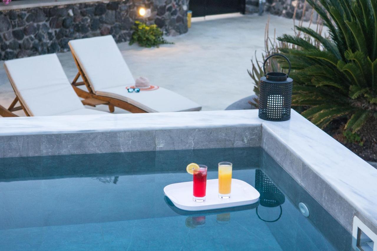 Karpimo Vineyard Villa With Heated Pool Éxo Goniá Екстериор снимка